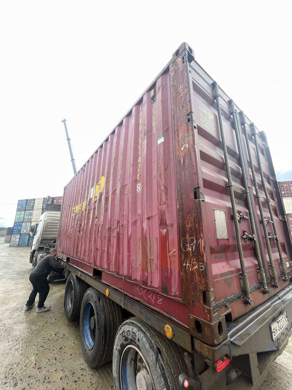 Морской контейнер CARU2214268